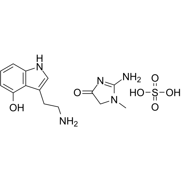4-Hydroxytryptamine creatinine sulfate 55206-11-6